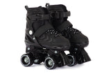 Aventuri verstelbare rolschaatsen semi-softboot zwart maat 35-38 (m)