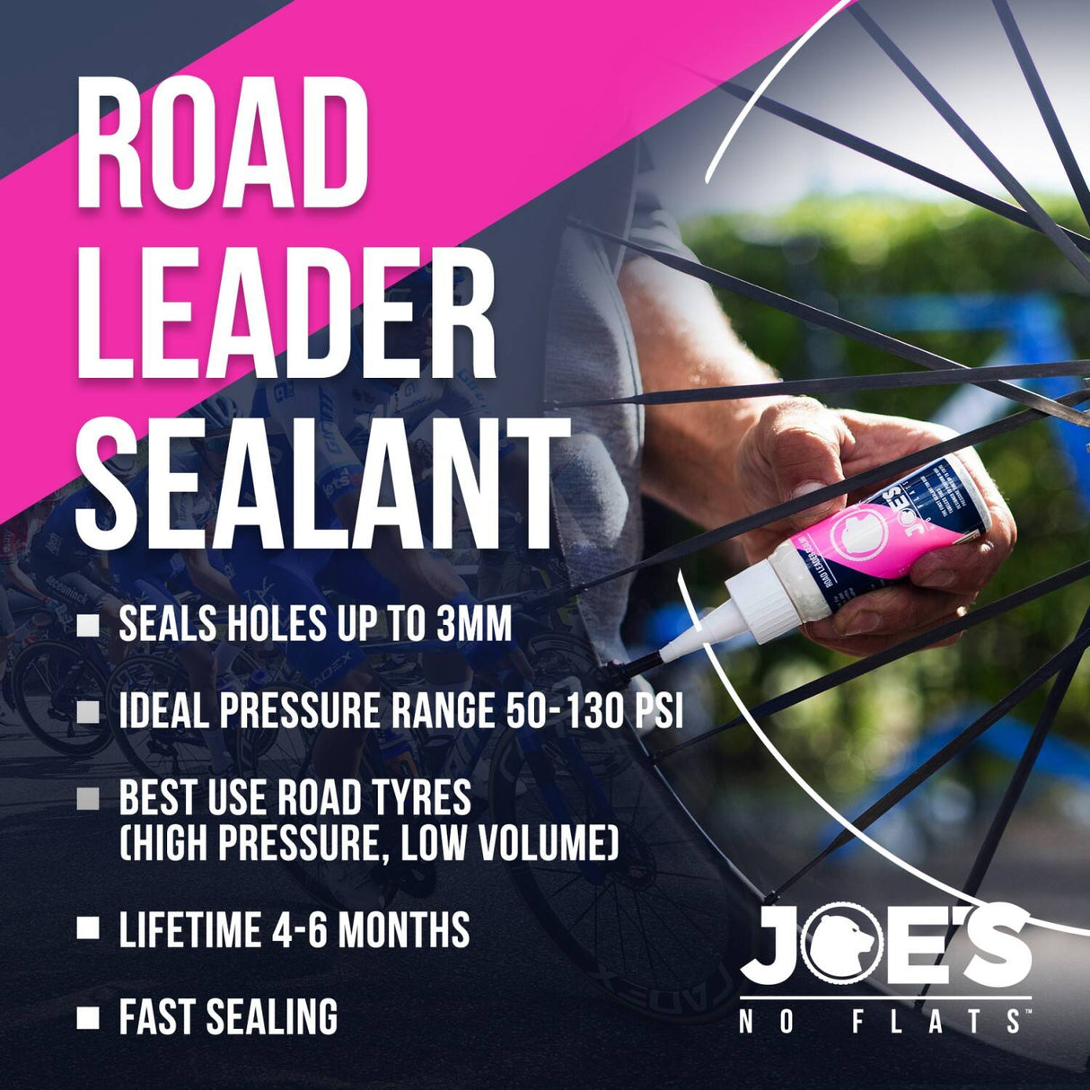 Joe's no flats - road leader sealant 60ml