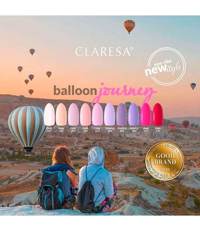 Claresa uv led gellak 5ml purple 601 balloon journey