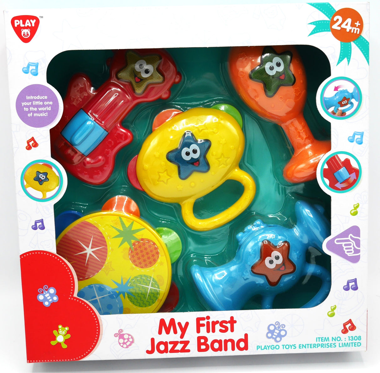 Playgo my first jazz band 5 leuke instrumenten voor de kinderen