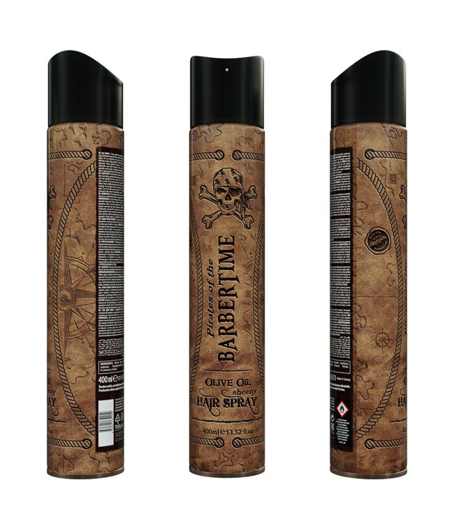 Barbertime hairspray shine olive oil 400ml