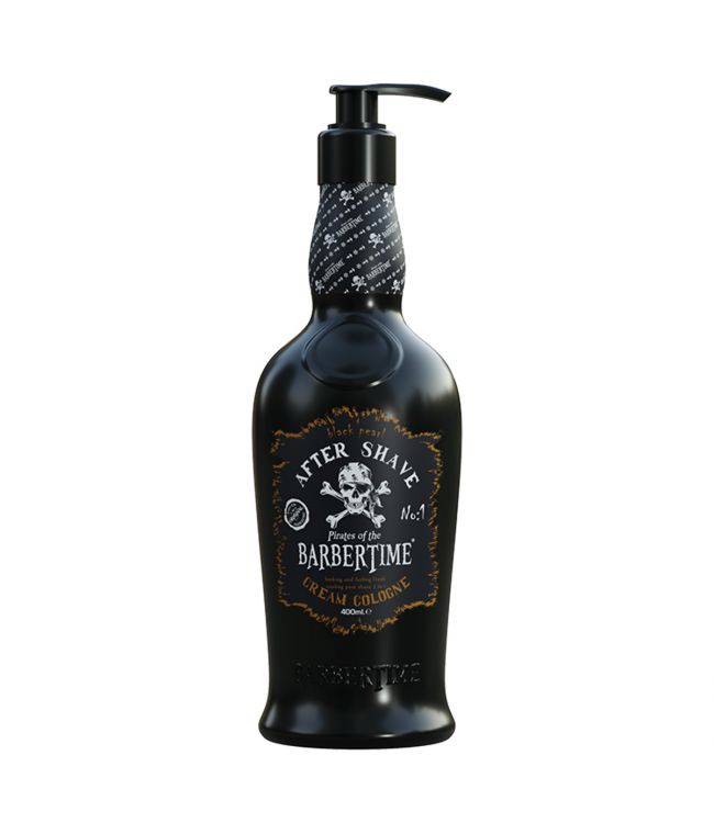Barbertime after shave cream cologne black pearl no.1 400ml