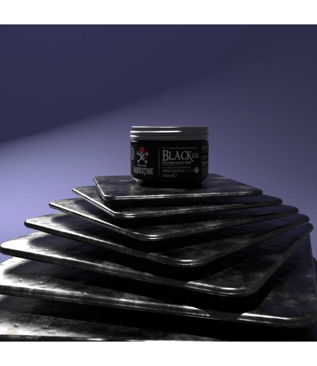 Barbertime zwarte gel 300ml