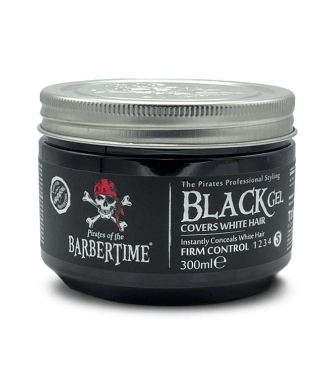 Barbertime zwarte gel 300ml