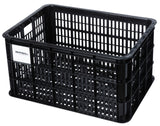 Basil fietskrat L - groot - 40 liter - zwart