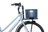 Basil fietskrat S - klein - 17.5 liter - blauw