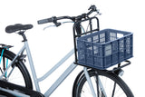 Basil fietskrat S - klein - 17.5 liter - blauw
