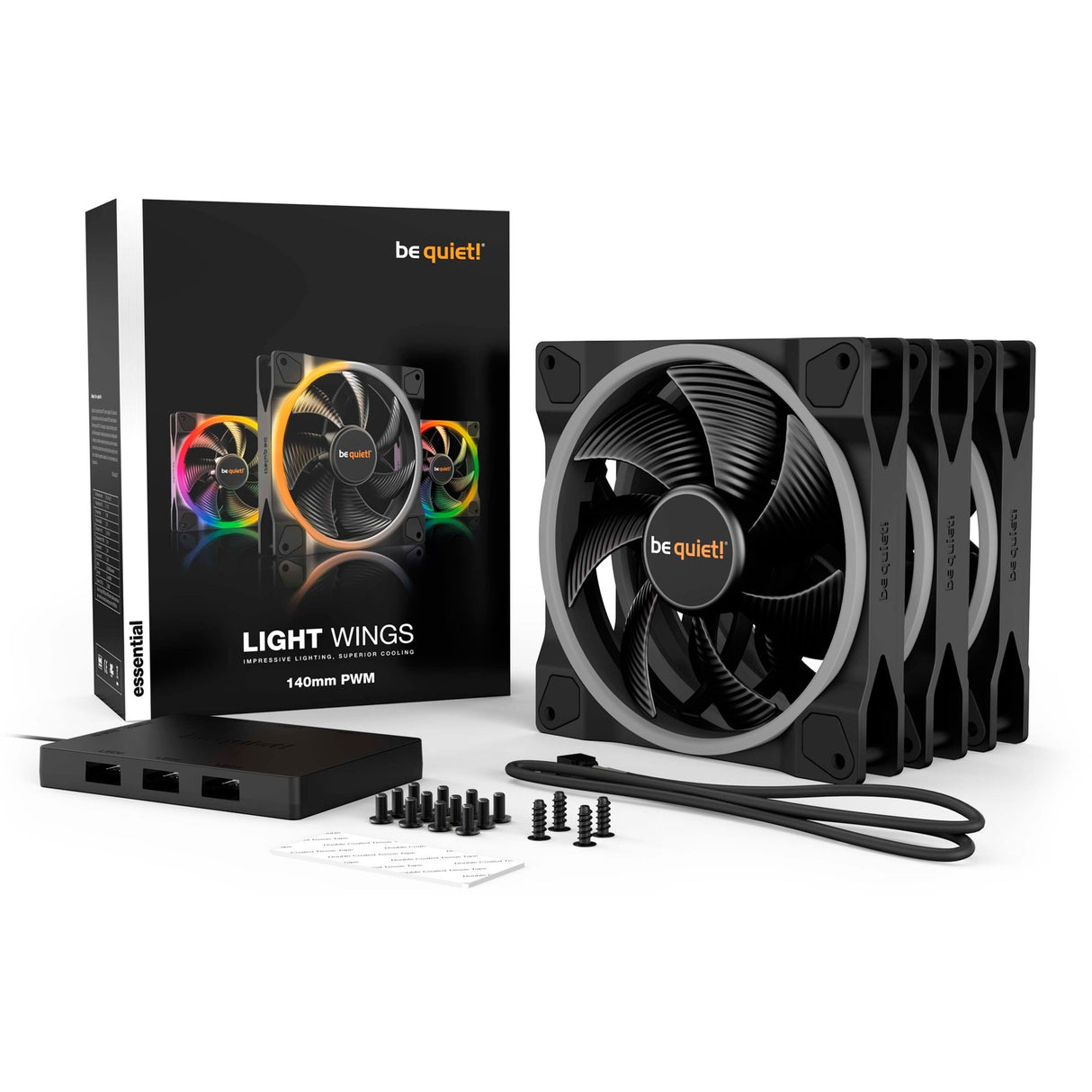 Be quiet! Light PWM 140 mm Triple Pack