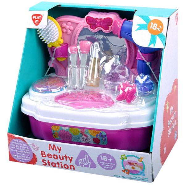 Playgo - mijn schoonheidssalon met accessoires en liedjes