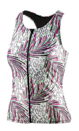 Beco Tanktop BEsuit dames C-cup polyamide elastaan roze groen mt 48