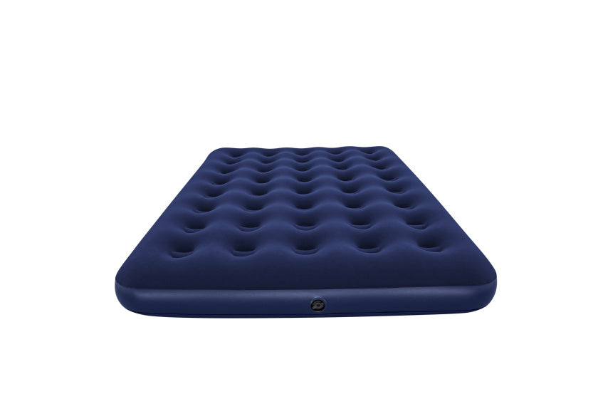 Bestway Flocked 22 Full Luchtbed 191 x 137 cm Blauw