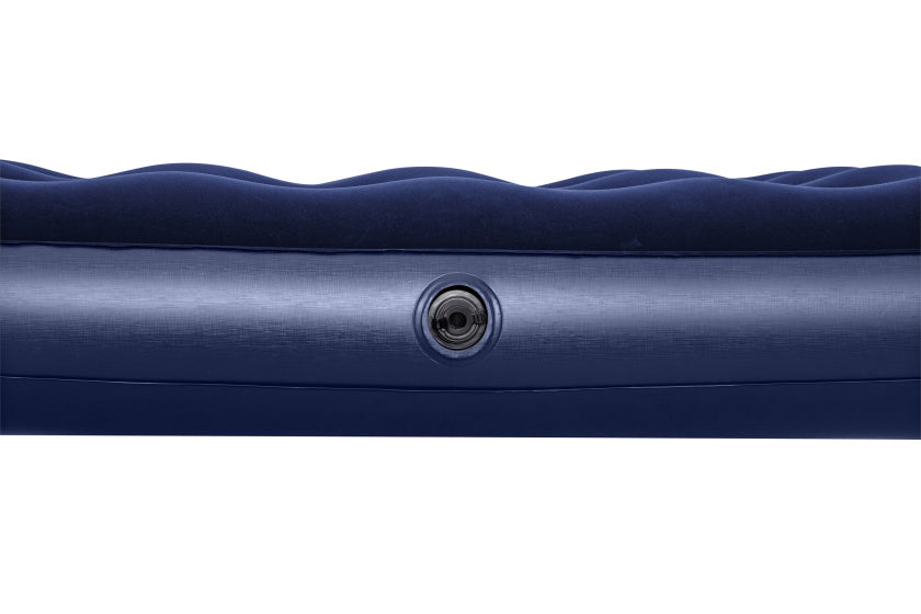Bestway Flocked 22 Full Luchtbed 191 x 137 cm Blauw