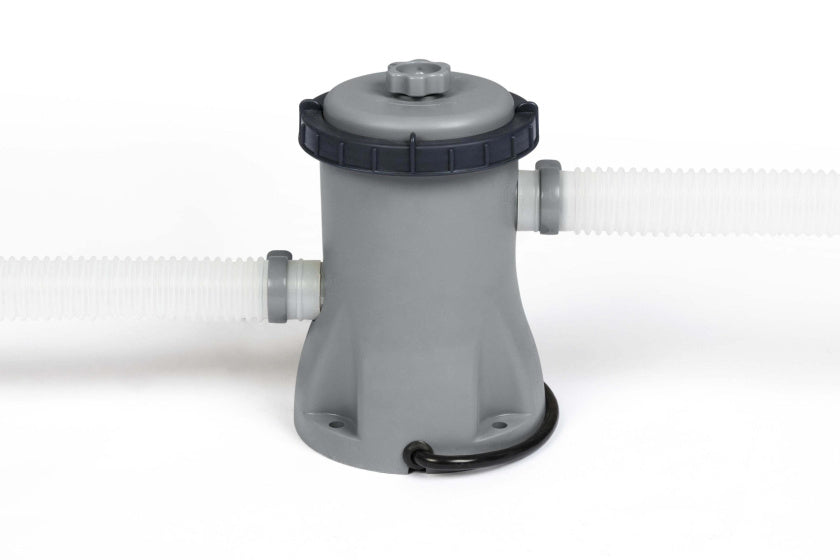 Bestway opblaaszwembad fast set met pomp rond 305-s