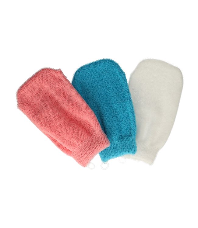 Bath fun sisal scrub washand assorti