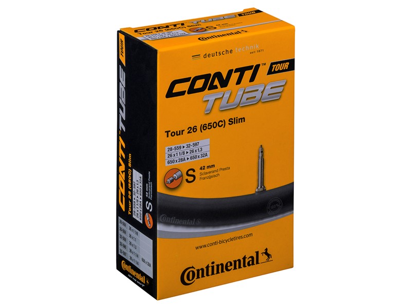 Continental binnenband tour slim 16 28 32-559 587 fv 42mm