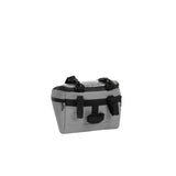 Bike carbon waterafstotende stuurtas met schouderhengsel 5l grijs