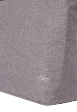 Bike drops shopper fietstas nylon 21l grijs