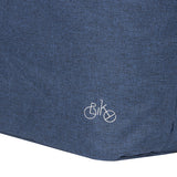 Bike drops shopper fietstas met schouderhengsel nylon 12l navy