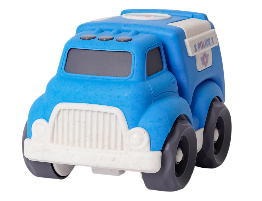 Bio speelgoed bioplastic politiewagen