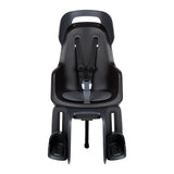 Bobike Kinderzitje achter Go Maxi RS met dragerbevestiging (CFS) en slaapstand urban zwart