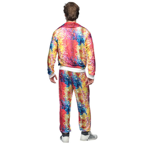 Boland Disco dude trainingspak heren multicolor maat M