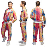 Boland Disco dude trainingspak heren multicolor maat M