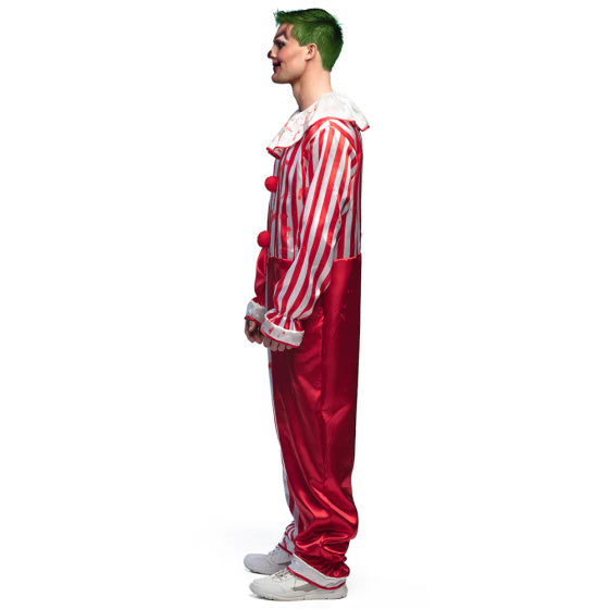 Boland Killer clown kostuum heren rood wit maat 50 52 (M)