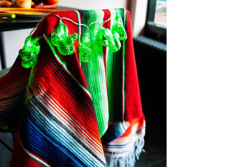 Boland Mexicaanse Poncho Diego Heren