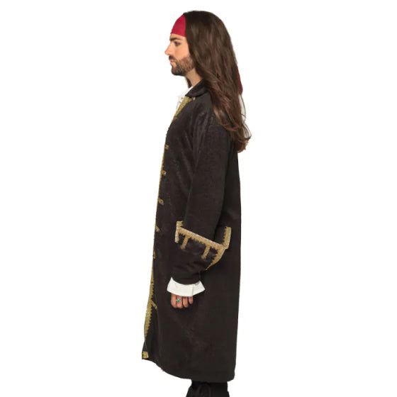 Boland Piratenjas Heren Polyester Zwart Goud Maat 52