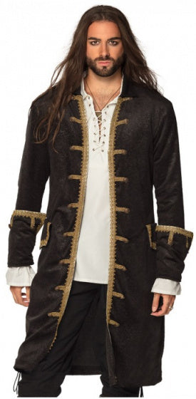 Boland Piratenjas Polyester Heren Zwart goud maat XL (54)