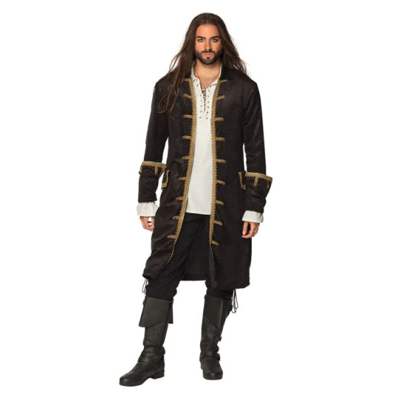 Boland Piratenjas Heren Polyester Zwart Goud Maat 52