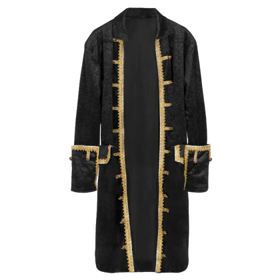 Boland Piratenjas Polyester Heren Zwart goud maat XL (54)