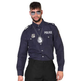 Boland Politieblouse Polyester Heren Donkerblauw maat 50-52