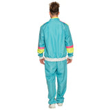 Boland Retro Trainingspak Heren Polyester Blauw maat M