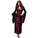 Boland vampire mistress halloween kostuum dames zwart rood maat 44 46