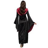 Boland vampire mistress halloween kostuum dames zwart rood maat 44 46