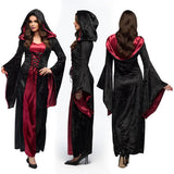Boland vampire mistress halloween kostuum dames zwart rood maat 44 46