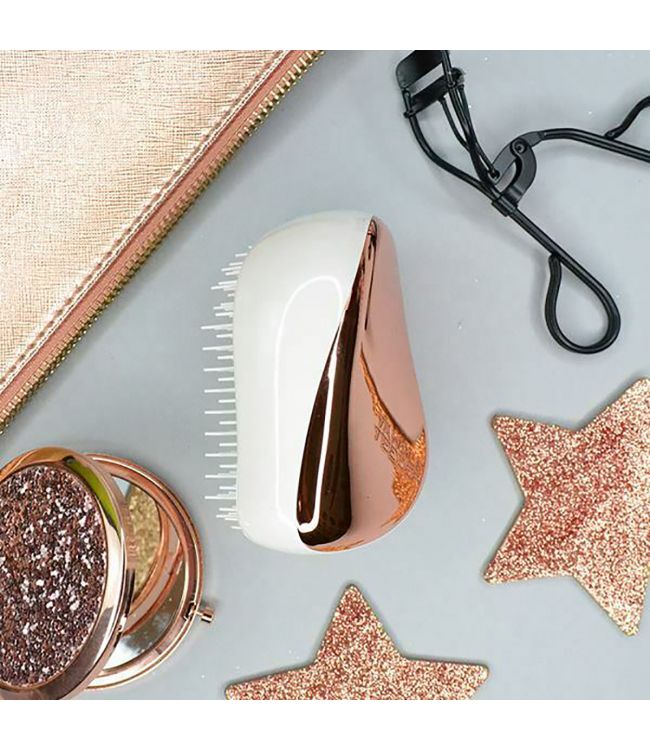 Tangle Teezer Compact Styler Rose Gold Cream