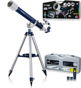 Bresser Telescoop junior 69 cm aluminium blauw grijs 12-delig