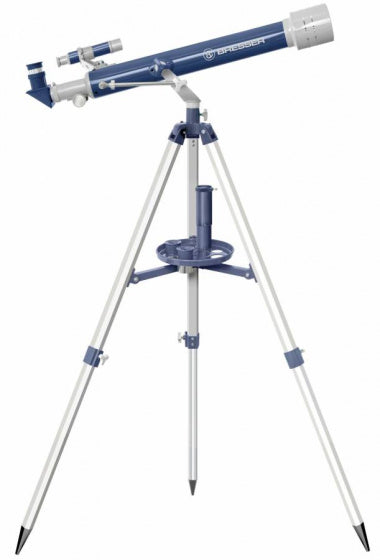 Bresser Telescoop junior 69 cm aluminium blauw grijs 12-delig