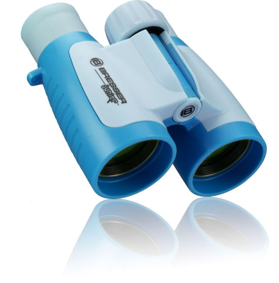 Bresser Verrekijker junior 10,5 cm rubber blauw