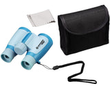 Bresser Verrekijker junior 10,5 cm rubber blauw