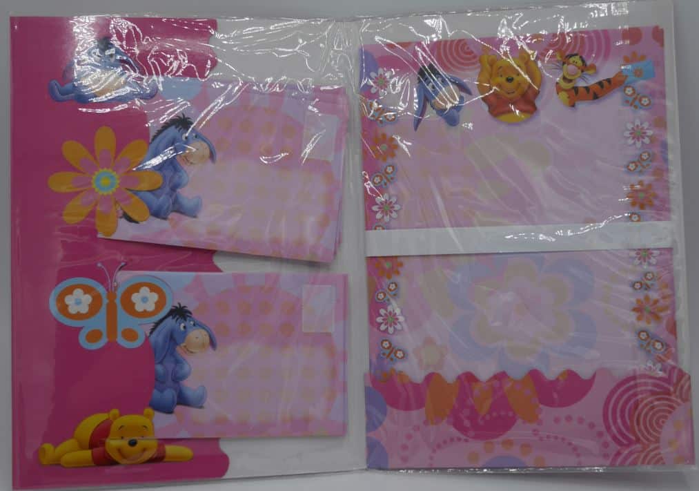 Van der doelen winnie the pooh set met briefpapier en enveloppen