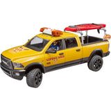 Bruder Dodge RAM 2500 Reddingsbrigadeauto met strandwacht