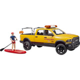 Bruder Dodge RAM 2500 Reddingsbrigadeauto met strandwacht