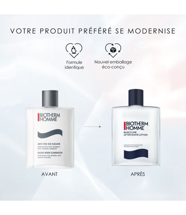 Biotherm homme basics line after shave lotion 100ml heren