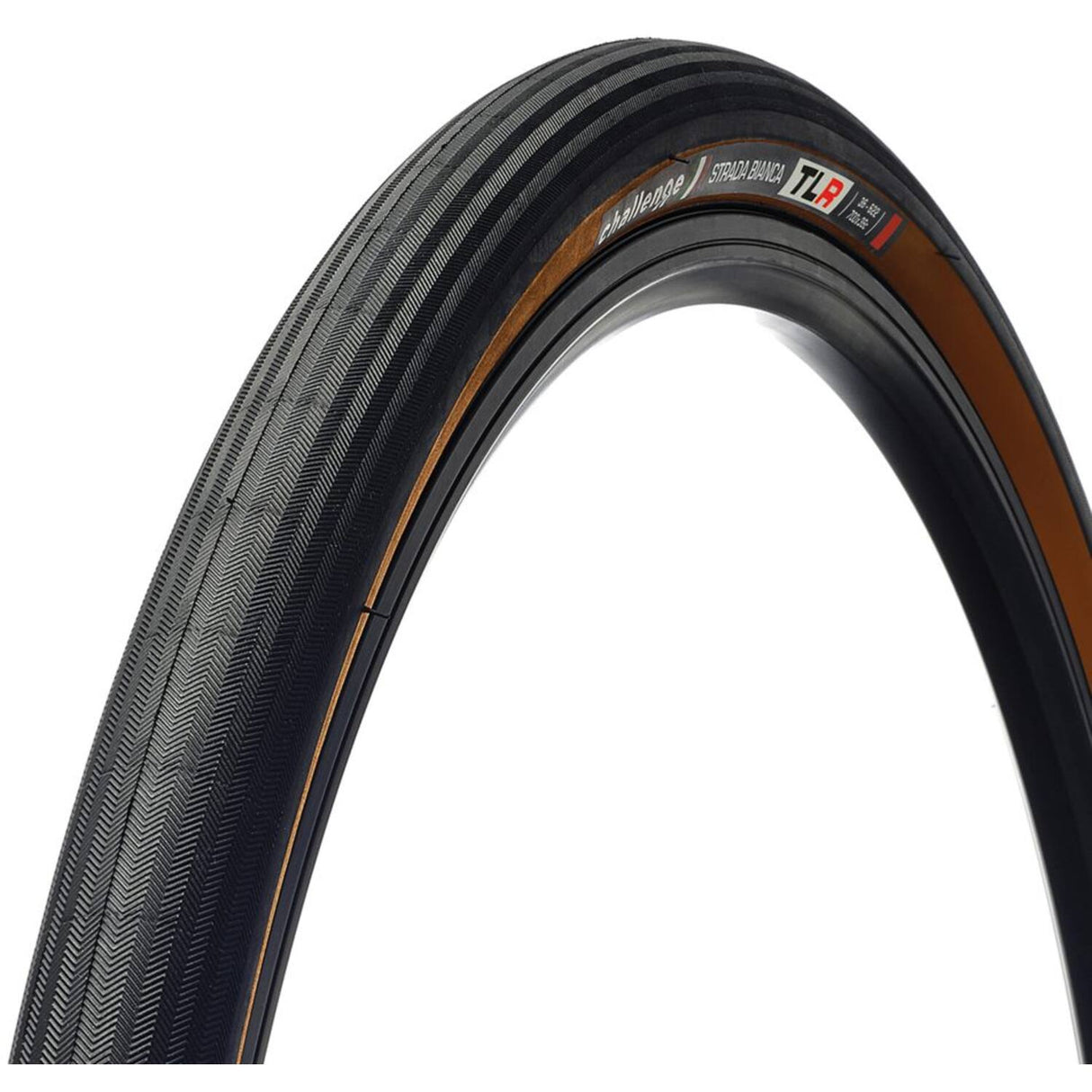 Challenge - strada bianca tlr 700x36c zwart bruin