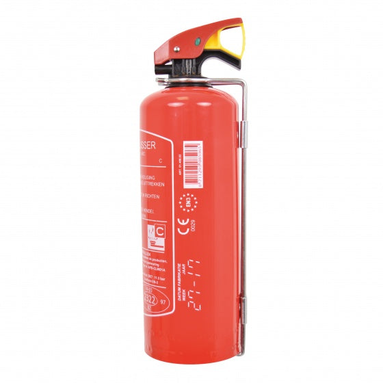 Carpoint Brandblusser met bevestigingsbeugel 1kg rood
