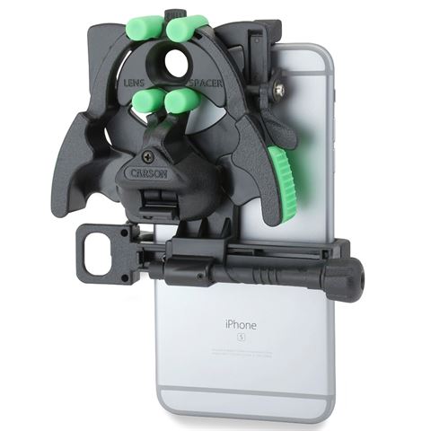 Carson universele smartphone adapter is-200 hookupz 2.0