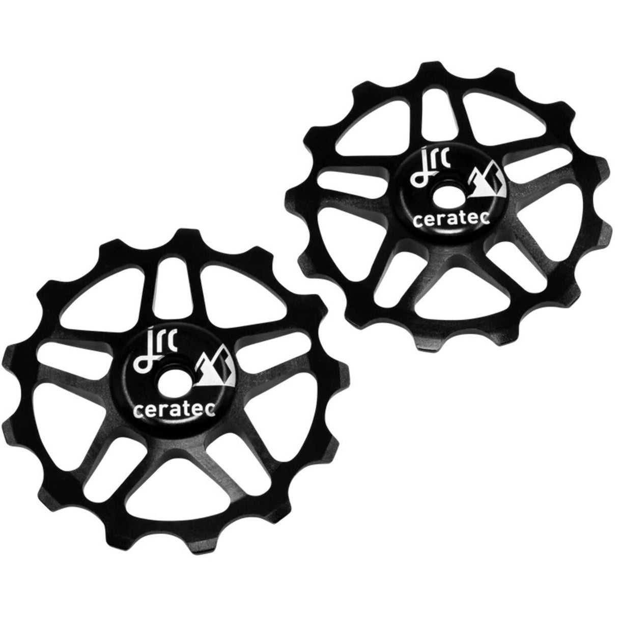 Jrc - keramische derailleur wielset shimano 12sp mtb 13t deore, slx, xt, xtr zwart